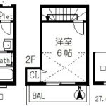 メゾネットタイプロフト付です(間取) メゾネットタイプロフト付です(間取)